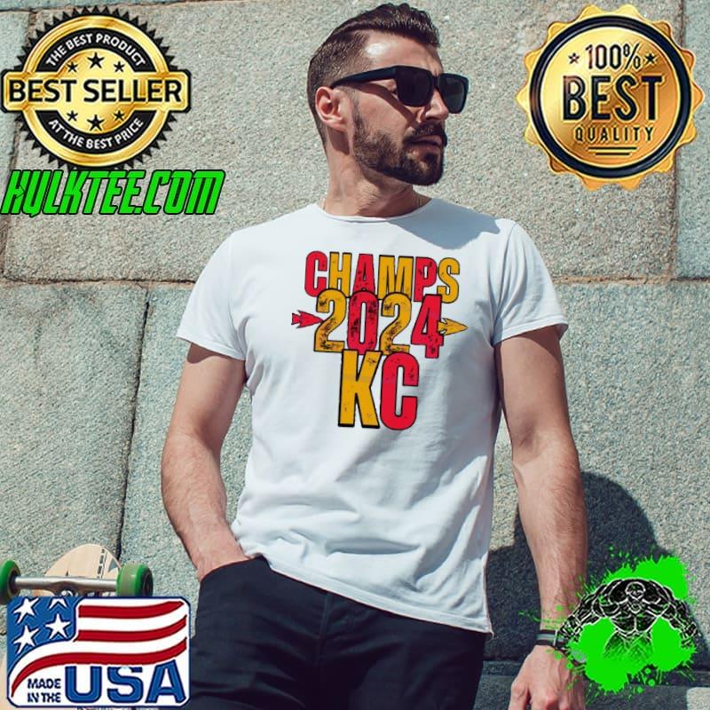 Collection KC Champs 2024 Chiefs Football shirt