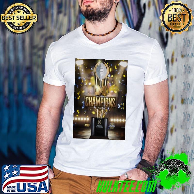 Congratulations To Michigan Wolverines Football Are 2023-24 National Champions College Football Shirt