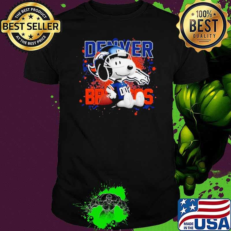 Denver Broncos Mix Snoopy shirt