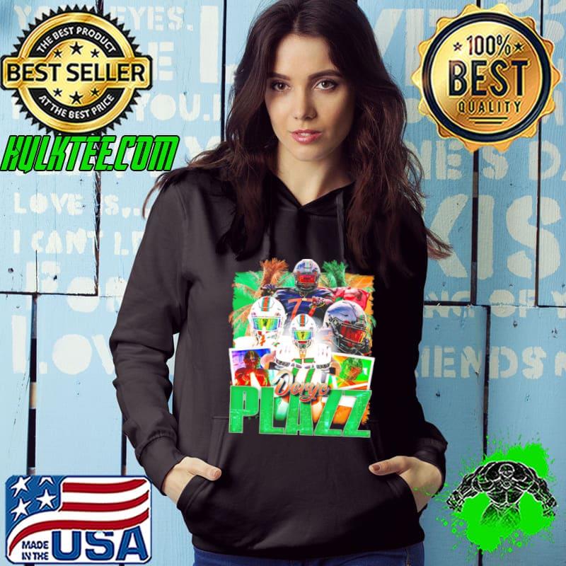Deryc Plazz Miami Hurricanes graphic poster shirt