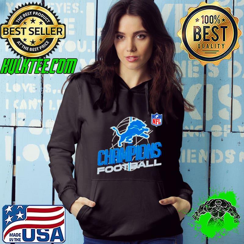Detroit Lions Champions football logo shirt