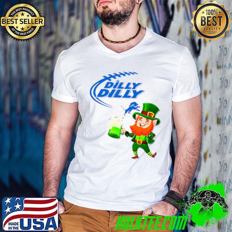 Detroit Lions Dilly Dilly Patricks Day Football shirt