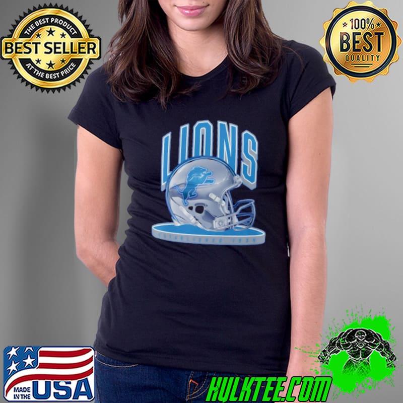 Detroit Lions Helmet Platform shirt