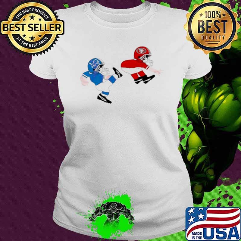 Detroit Lions Kicks San Francisco 49ers 2024 Shirt