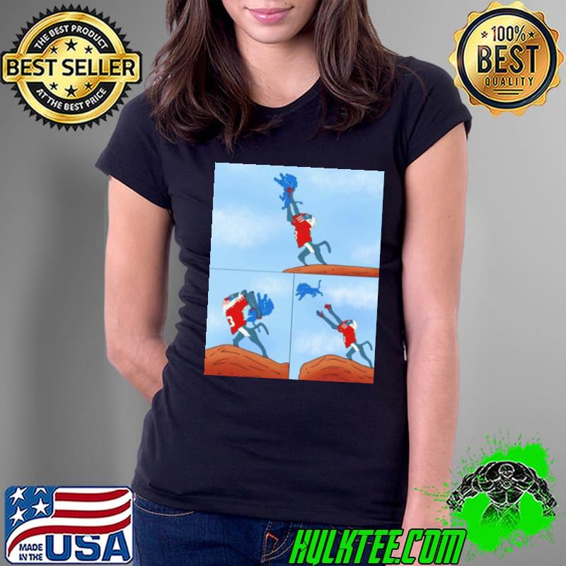 Detroit Lions Lion Kings Yeet mashup shirt