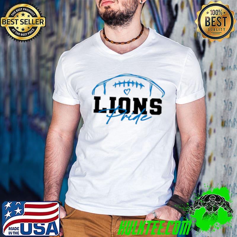 Detroit Lions pride football shirt