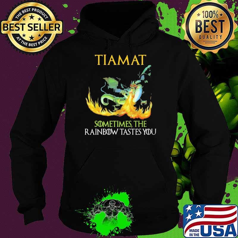 Dungeons and Dragons Green Dragon Tiamat Sometimes The Rainbow Tastes shirt
