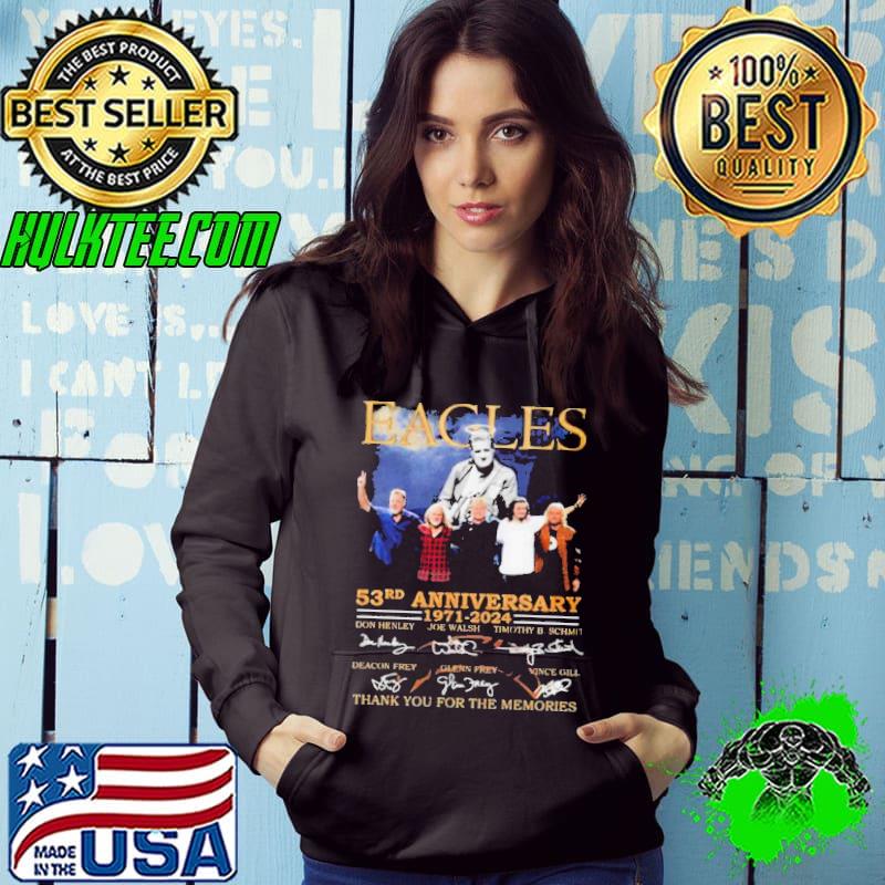Eagles 63rd Anniversary 1971-2024 Thank You For The Memories Signatures shirt