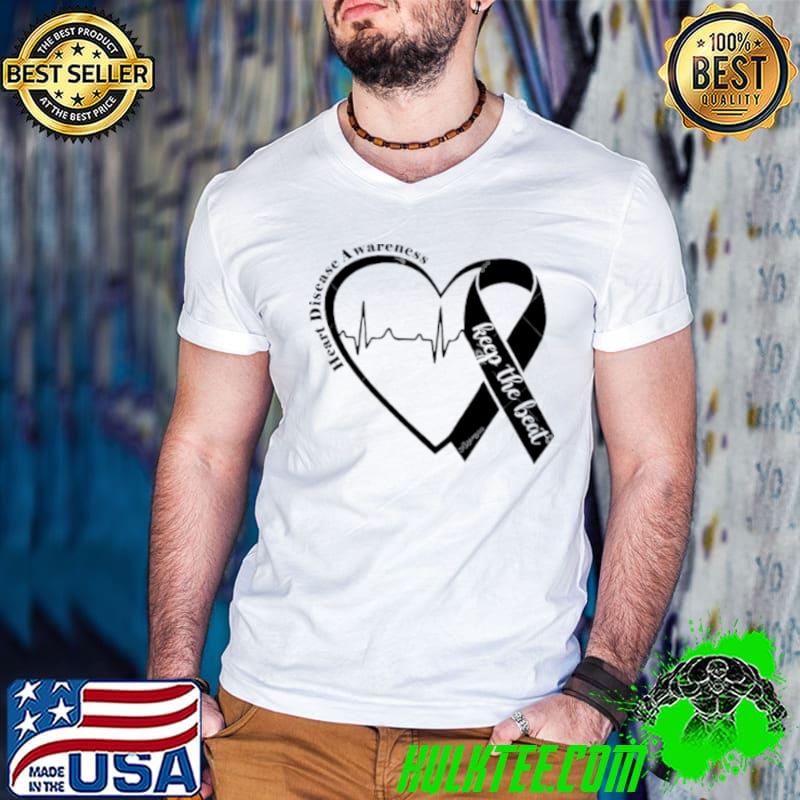 ECG Heart Disease Awareness Keep The Beat shirt