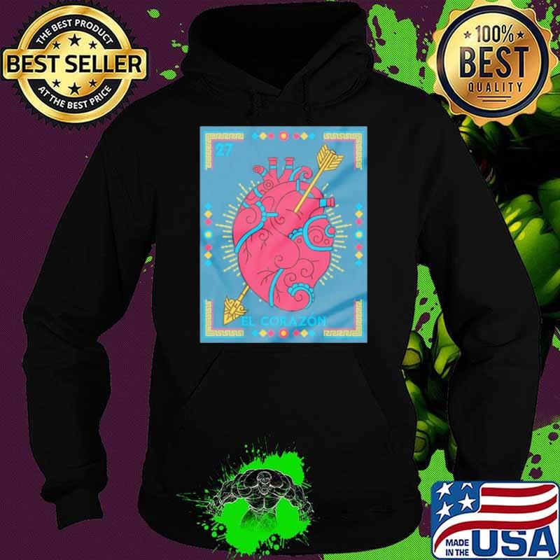 El Corazon Mexican Loteria shirt