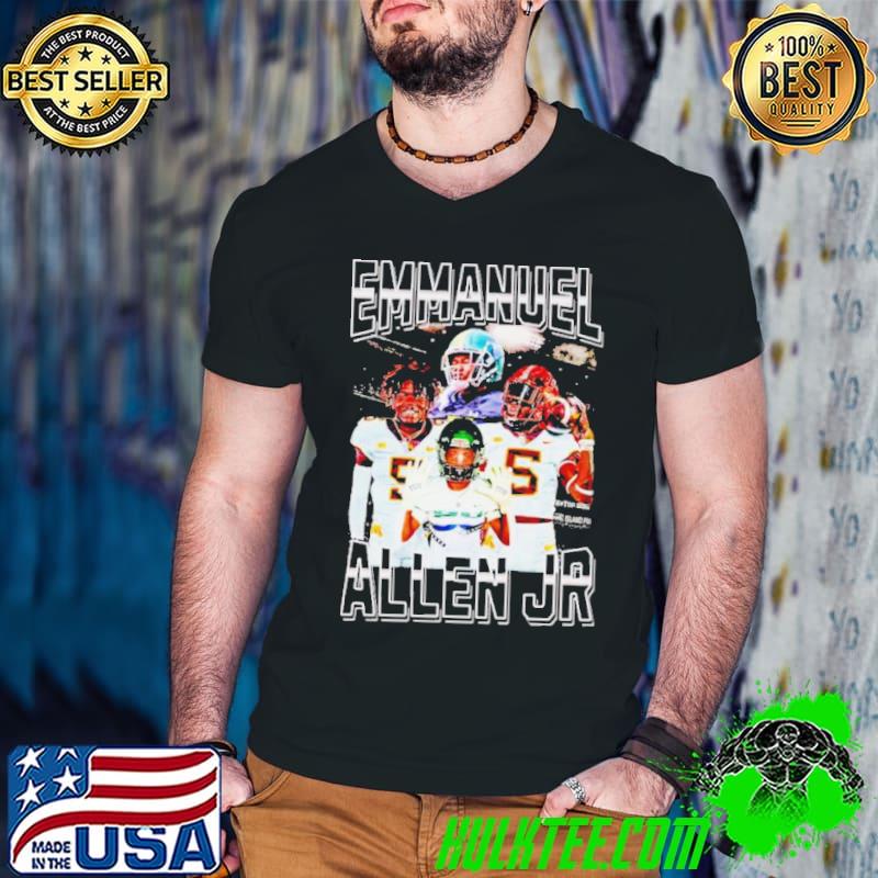 Emmanuel Allen Jr vintage s Guys V Neck Emmanuel Allen Jr vintage s Guys V Neck
