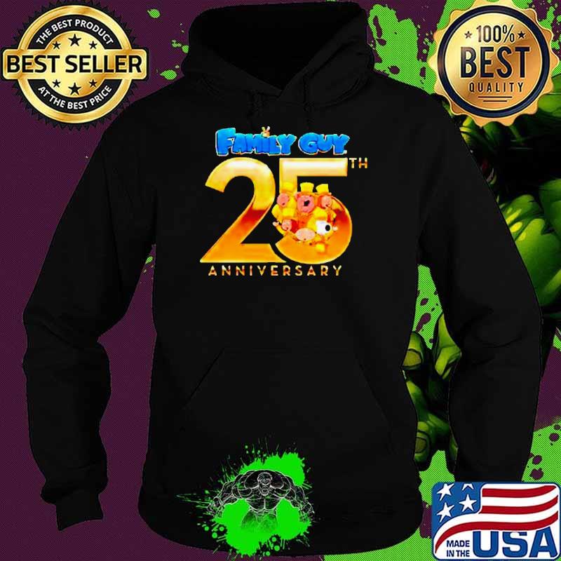 Family guy 25th anniversary shirt