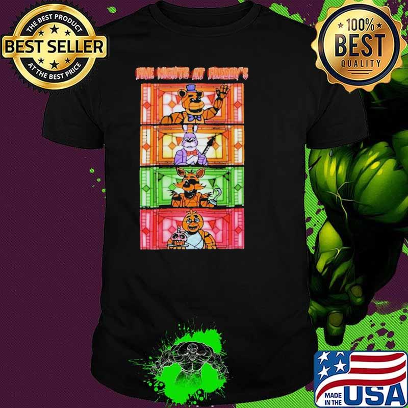 Five Nights At Freddy’s Stained Glass Characters s Unisex Five Nights At Freddy’s Stained Glass Characters s Unisex