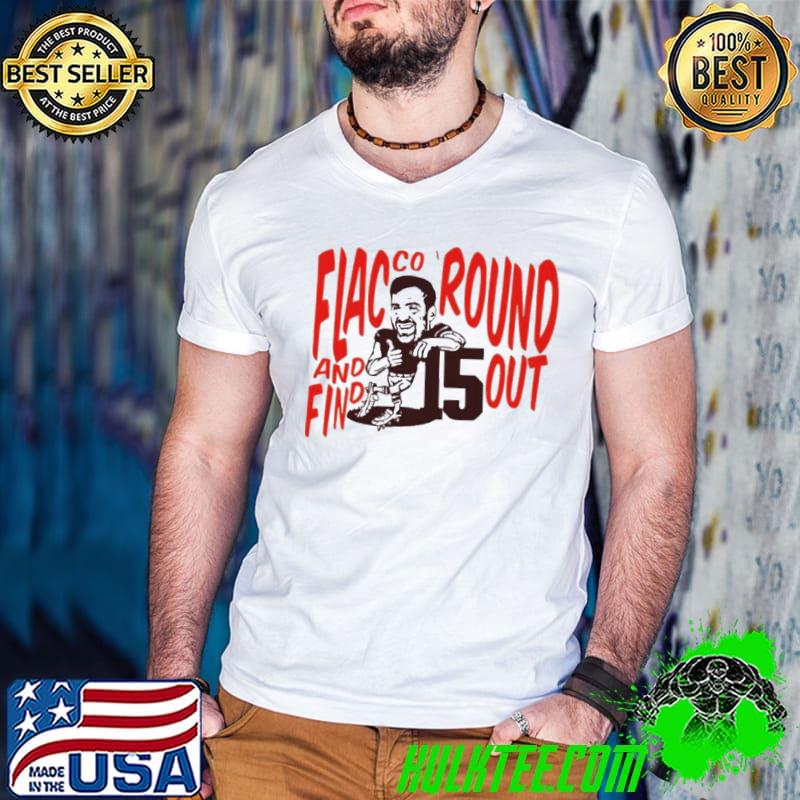 Flacco round and find out Cleveland Browns player s Guys V Neck Flacco round and find out Cleveland Browns player s Guys V Neck