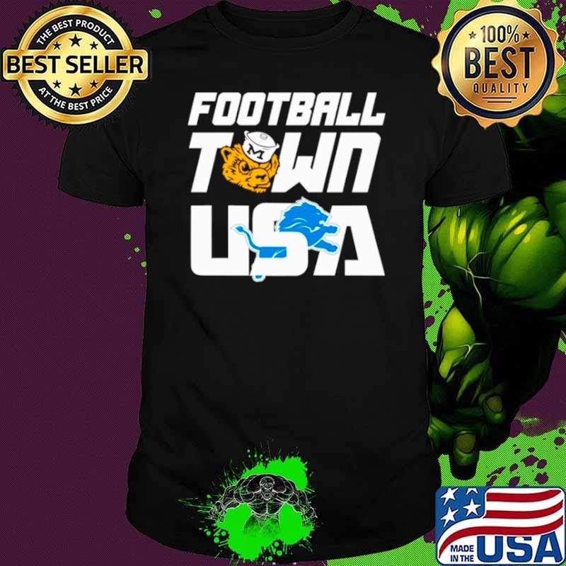 Football Town USA Wolverines Lions s Unisex Football Town USA Wolverines Lions s Unisex