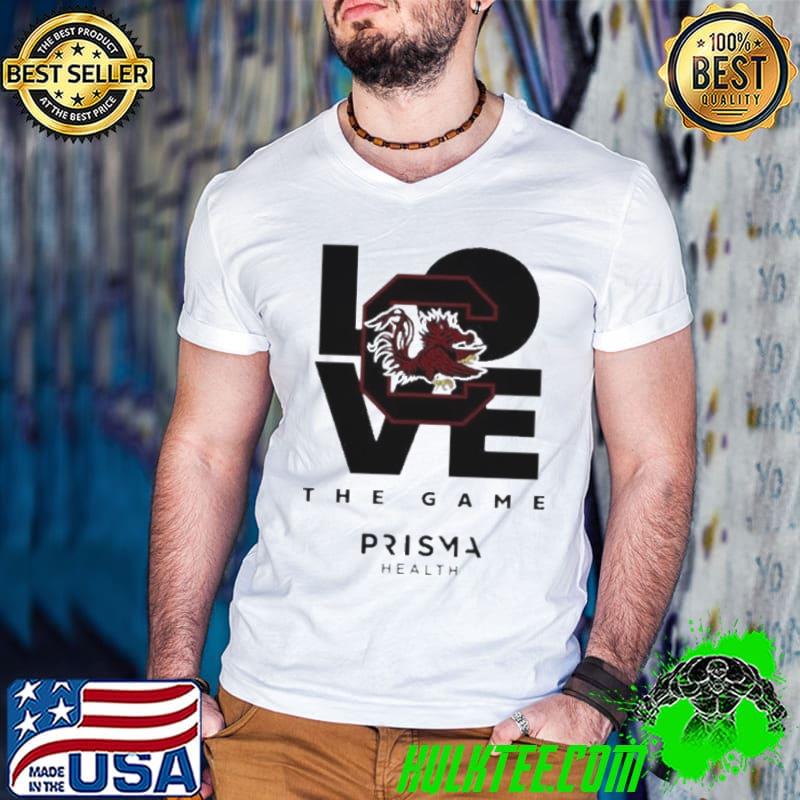 Gamecocks Love The Game Prisma Health Shirt Guys V Neck Gamecocks Love The Game Prisma Health Shirt Guys V Neck