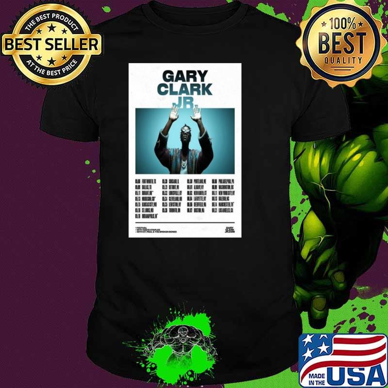 Gary Clark Jr Tour 2024 Electronic Schedule shirt