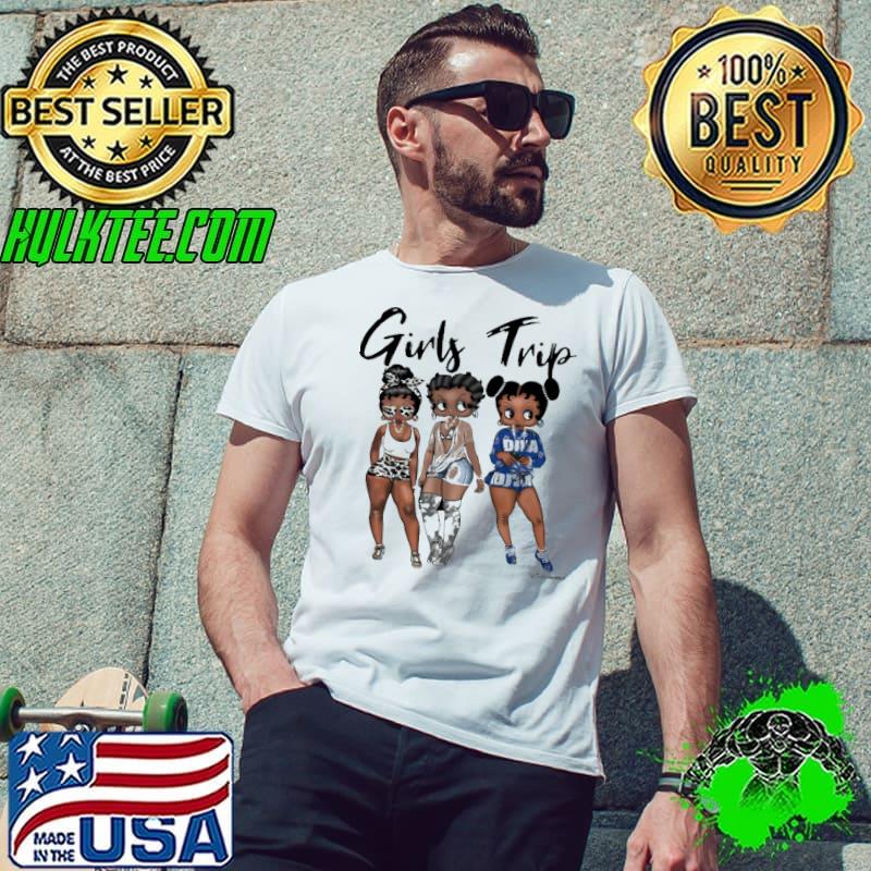 Girls Trip Black Betty Boop Vacation shirt