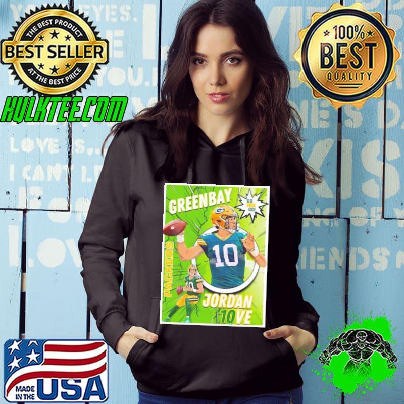 Go Pack Go Jordan Love Green Bay shirt