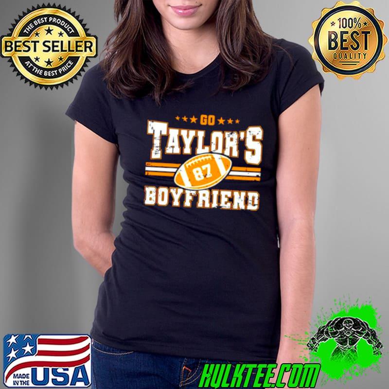 Go taylors boyfriend Travis Kelce Chiefs football shirt