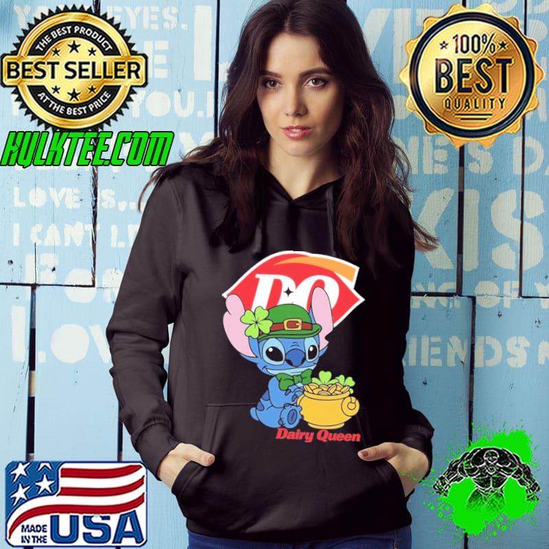 Hardee's baby stitch stars st patrick's day shirt