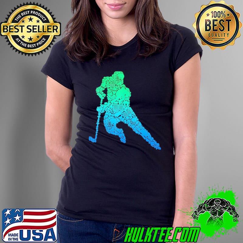 Hockey Player Ice Hockey Youth Shirt Ladies Tee Hockey Player Ice Hockey Youth Shirt Ladies Tee