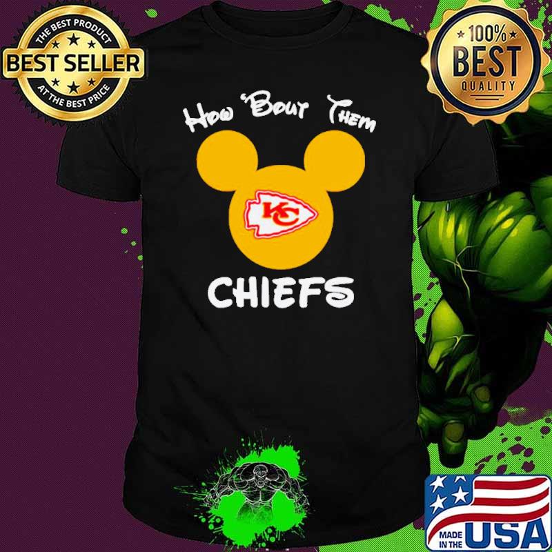 How bout them Kansas City Chiefs Mickey Mouse s Unisex How bout them Kansas City Chiefs Mickey Mouse s Unisex