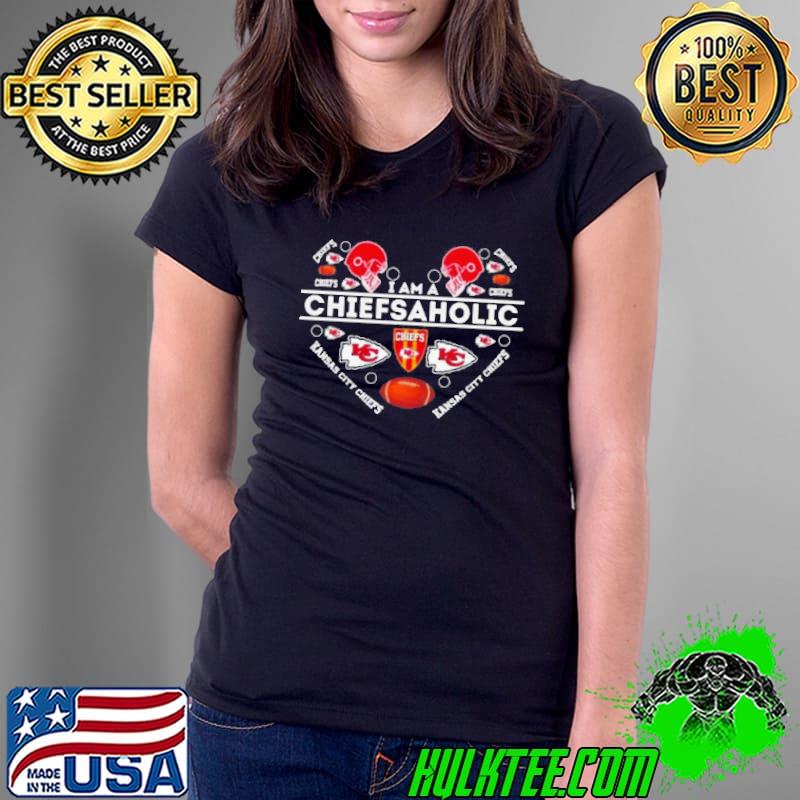 I Am A Chiefsaholic Kansas City Chiefs 2024 Champs Shirt Ladies Tee I Am A Chiefsaholic Kansas City Chiefs 2024 Champs Shirt Ladies Tee