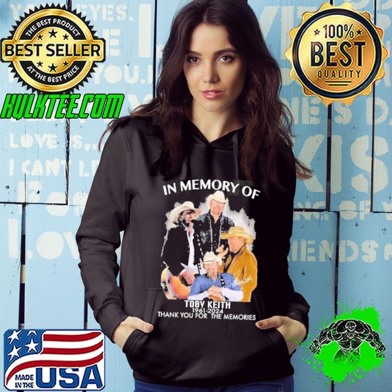 In Memory Of Toby Keith 1961 2024 Thank You For The Memories Shirt