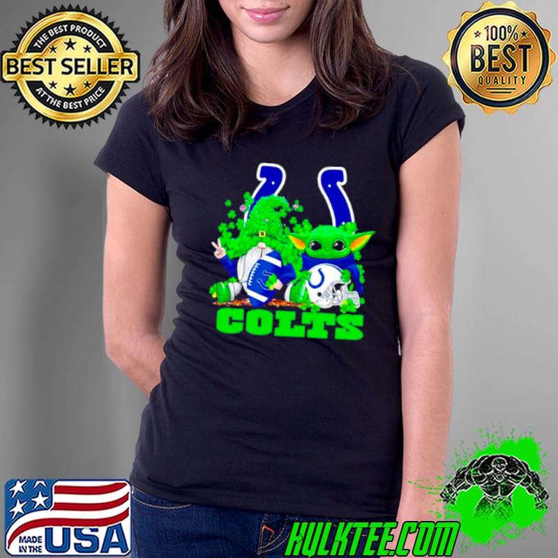 Indianapolis Colts Baby Yoda Happy St.Patrick’s Day Shamrock shirt