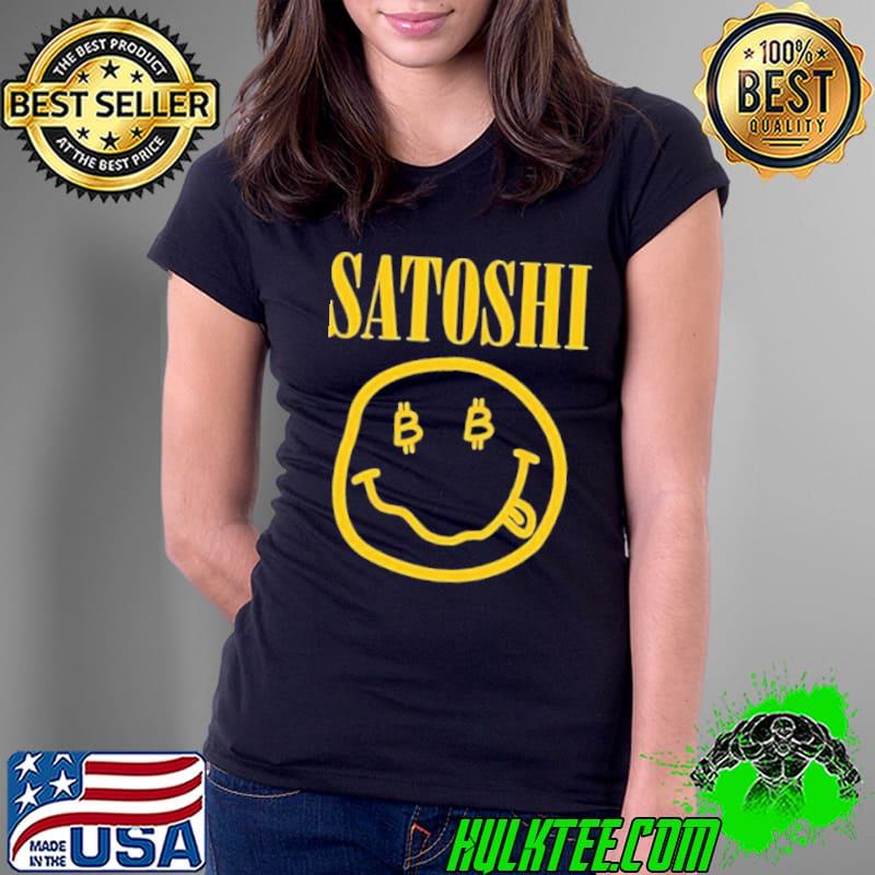Jack Dorsey Wearing Satoshi Bitcoin Shirt Ladies Tee Jack Dorsey Wearing Satoshi Bitcoin Shirt Ladies Tee