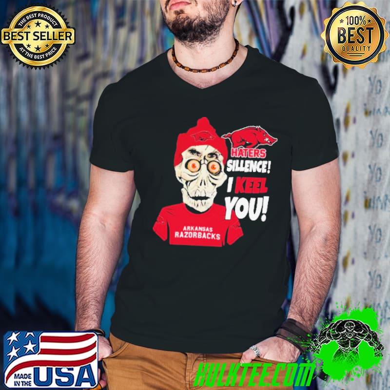 Jeff Dunham Arkansas Razorbacks Haters Silence! I Keel You shirt