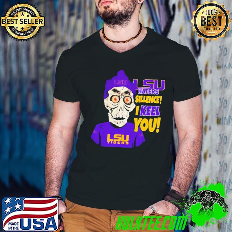 Jeff Dunham LSU Tigers Haters Silence shirt