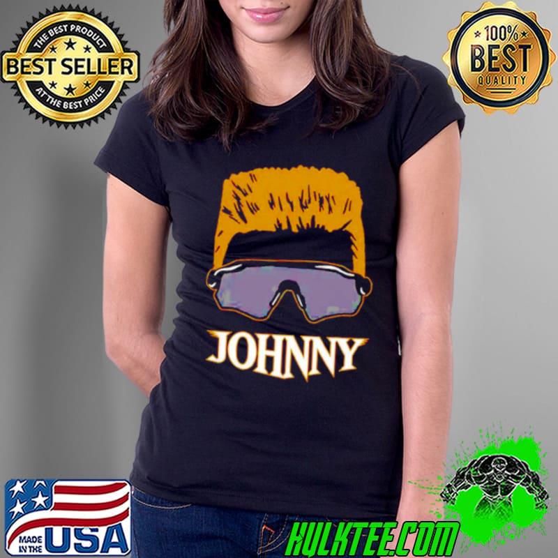 Johnny Oakley head sunglasses s Ladies Tee Johnny Oakley head sunglasses s Ladies Tee