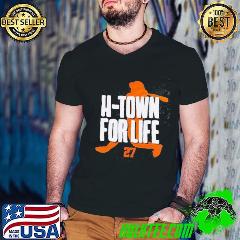 Jose Altuve H Town for life s Guys V Neck Jose Altuve H Town for life s Guys V Neck