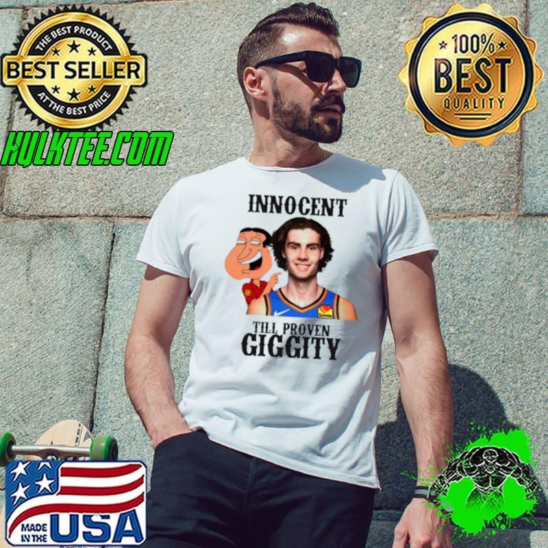 Josh Giggity Giddey OKC Thunder meme shirt