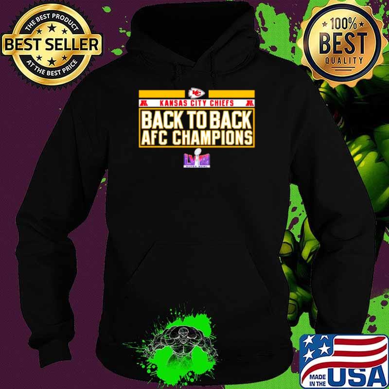 Kansas City Chiefs back to back AFC Champions shirt