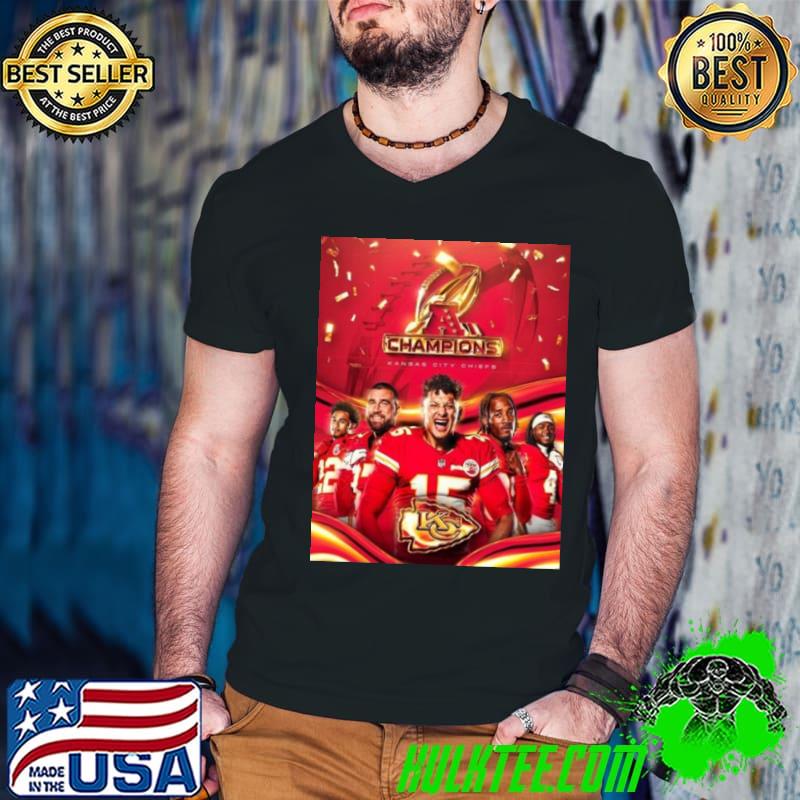 Kansas City Chiefs Back To Back AFC Championship Game Champions 2024 Shirt Guys V Neck Kansas City Chiefs Back To Back AFC Championship Game Champions 2024 Shirt Guys V Neck