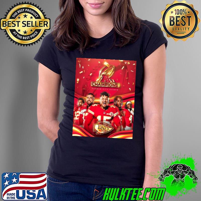 Kansas City Chiefs Back To Back AFC Championship Game Champions 2024 Shirt