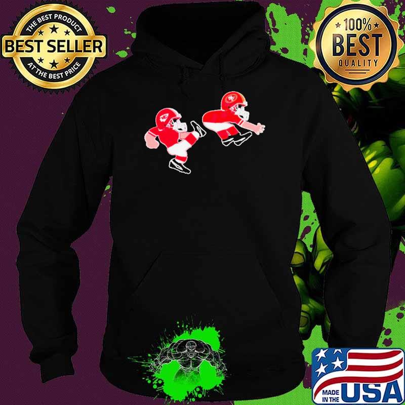 Kansas City Chiefs kicks San Francisco 49ers shirt