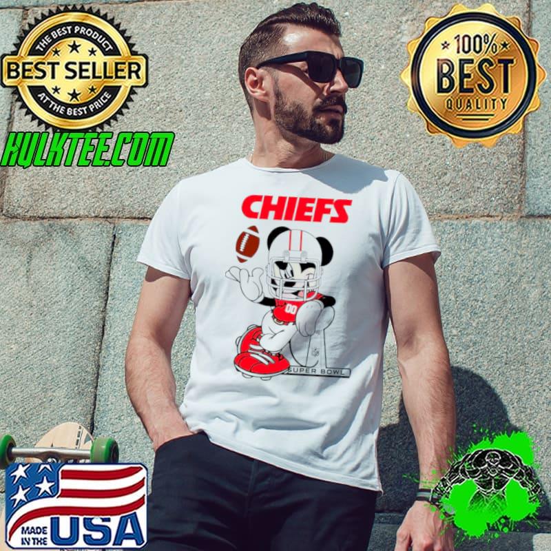 Kansas City Chiefs Mickey Mouse Super Bowl shirt