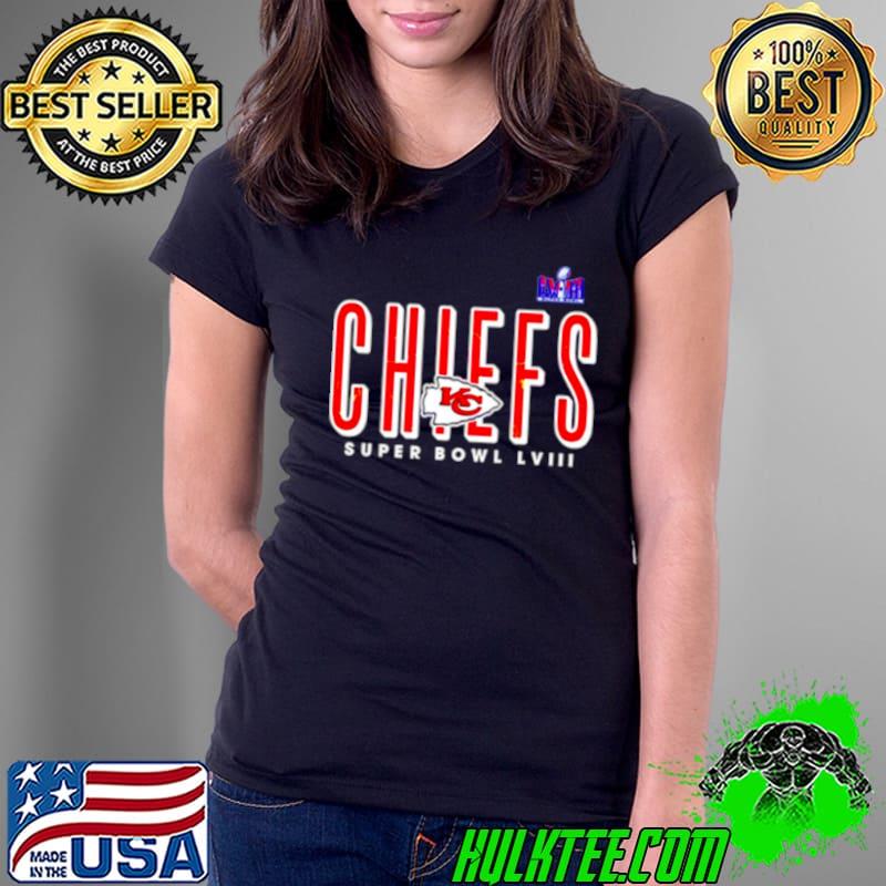Kansas City Chiefs super bowl LVIII cheer section football s Ladies Tee Kansas City Chiefs super bowl LVIII cheer section football s Ladies Tee
