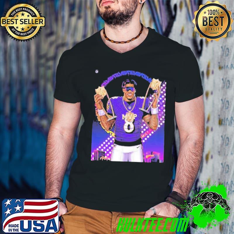 Lamar Jackson MVP 2024 Baltimore Ravens NFL Shirt Guys V Neck Lamar Jackson MVP 2024 Baltimore Ravens NFL Shirt Guys V Neck
