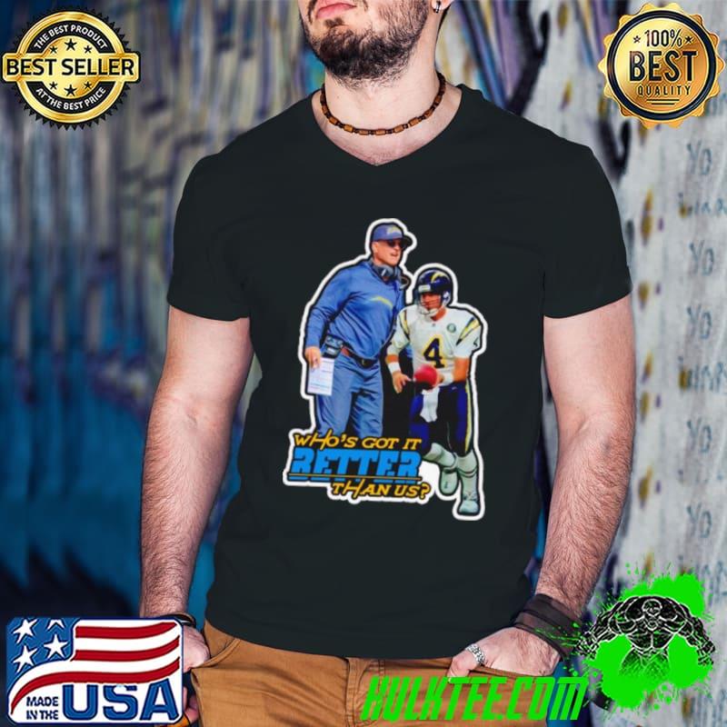 Los Angeles Chargers who’s got it better than us shirt
