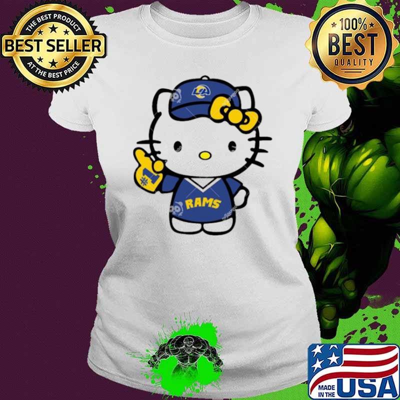 Los Angeles Rams Baseball Number 1 Hello Kitty shirt