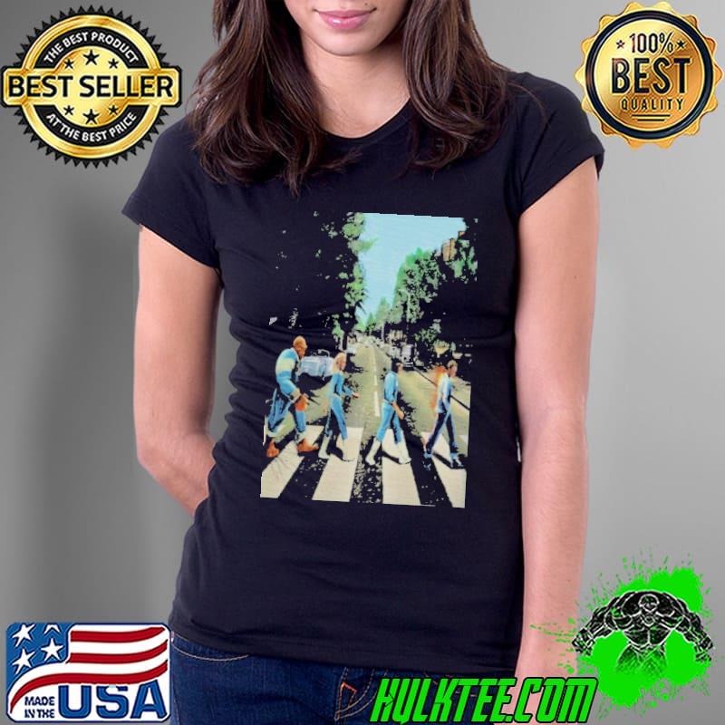 Mcu Fantastic Four Abbey Road Artwork Tshirt