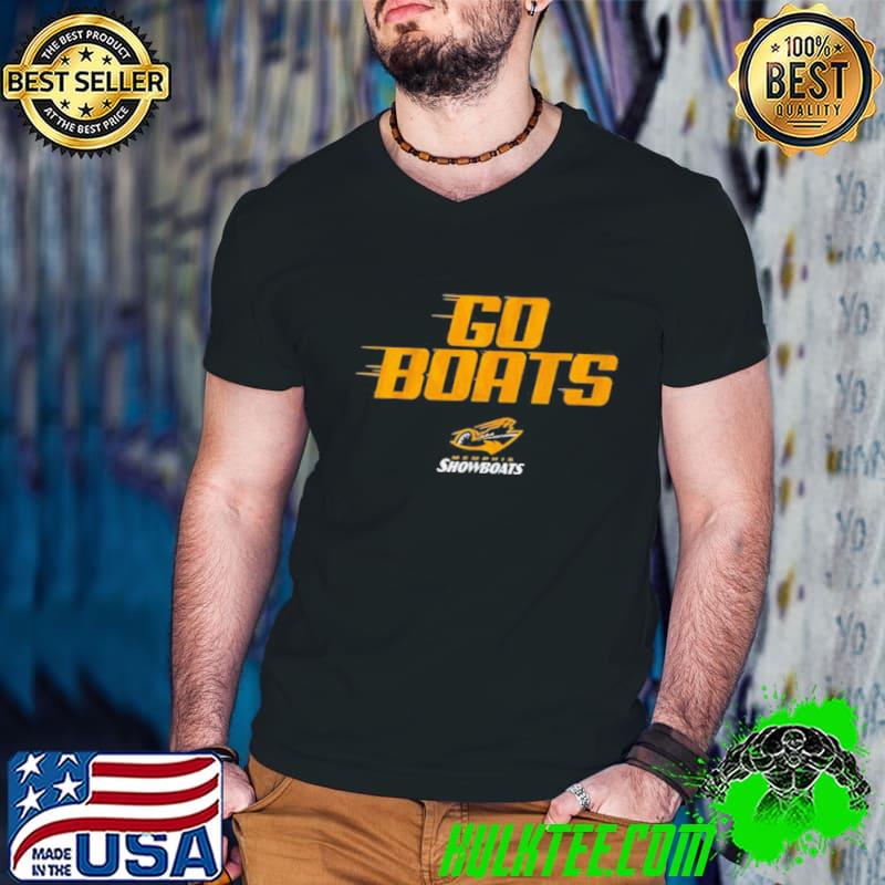 Memphis Showboats Ufl Go Boats Shirt Guys V Neck Memphis Showboats Ufl Go Boats Shirt Guys V Neck