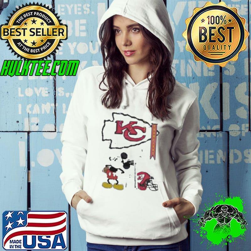 Mickey Mouse Kansas City Chiefs Champions Trophy Shirt Hoodie Mickey Mouse Kansas City Chiefs Champions Trophy Shirt Hoodie