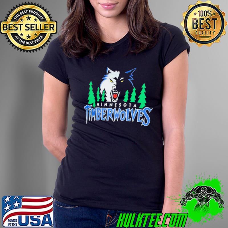 Minnesota Timberwolves Hardwood Classics Vintage Logo shirt