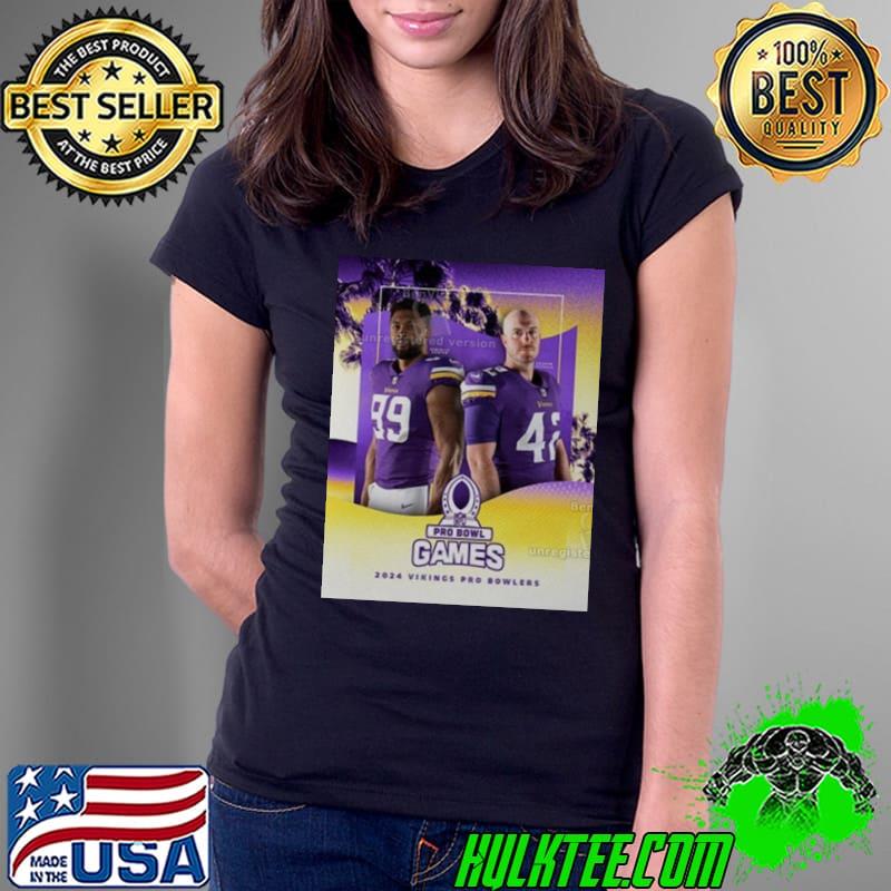Minnesota Vikings Players Selected For NFC 2024 Pro Bowl Shirt